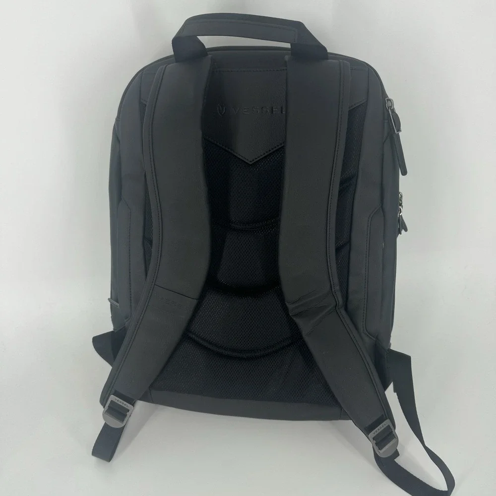 VESSEL Signature Backpack Bag Leather Used Wolf Creek Golf Course Rare